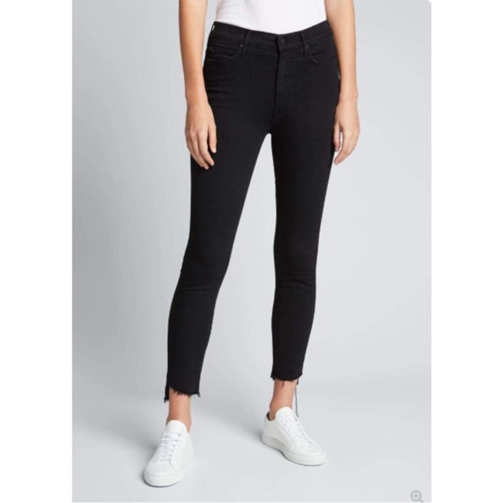 MOTHER Women's Skinny Jeans in Black